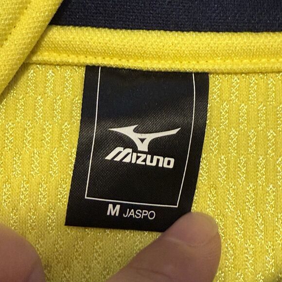 Mizuno Japan Team Track Jacket 2013 Kazan Universiade Yellow M JASPO Japan Made - Picture 7 of 10